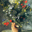 Flowers in a Vase 1866 by Pierre-Auguste Renoir Fine Art Print (6 Sizes)