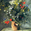 Flowers in a Vase 1866 by Pierre-Auguste Renoir Fine Art Print (6 Sizes)