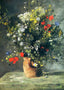 Flowers in a Vase 1866 by Pierre-Auguste Renoir Fine Art Print (6 Sizes)