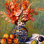 Flowers and Fruit 1889 by Pierre-Auguste Renoir Fine Art Print (6 Sizes)