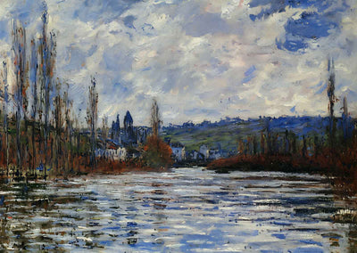 Flood of the Seine at Vetheuil Fine Art Print 1881 by Claude Monet (6 Sizes)