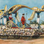Foliage Pot Float Houston Carnival 1907 Vintage Print (7 Sizes) - Acid Free