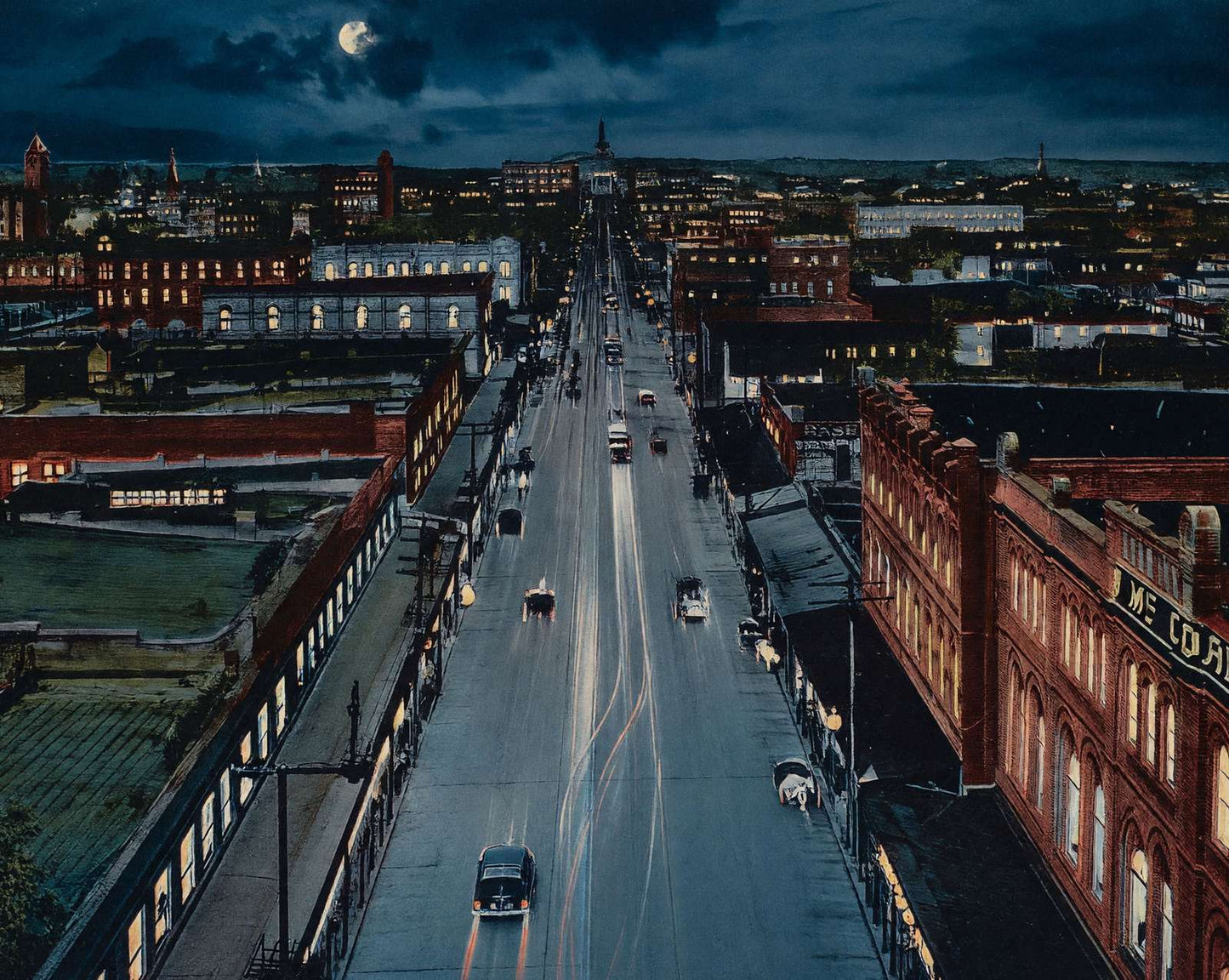 Main Street Night View