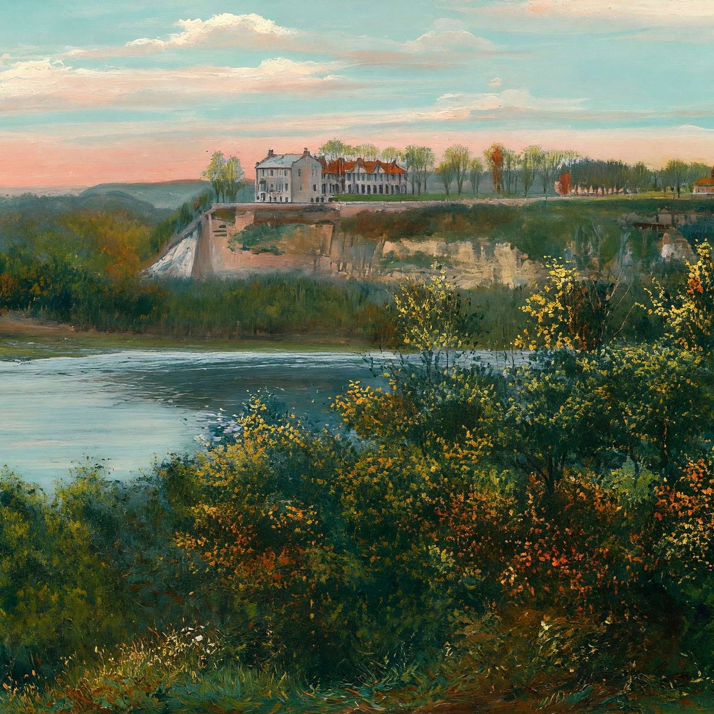 Fort Snelling St Paul in 1906 Art Print (7 Sizes) - Reproduction