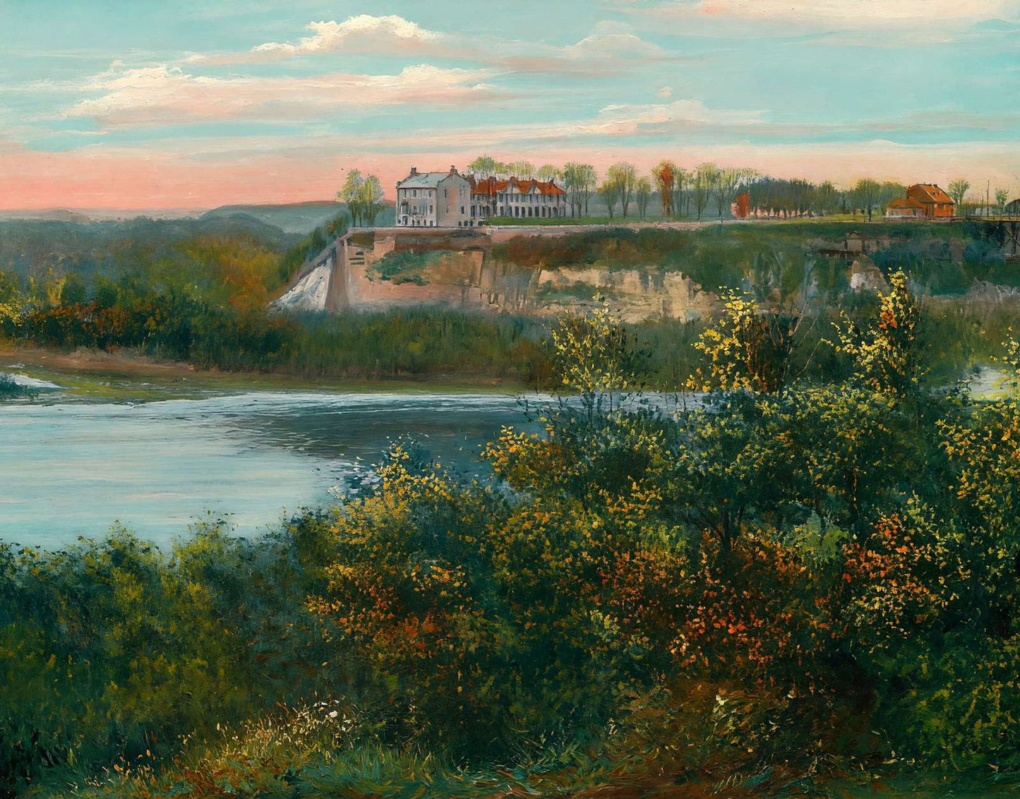 Fort Snelling St Paul in 1906 Art Print (7 Sizes) - Reproduction