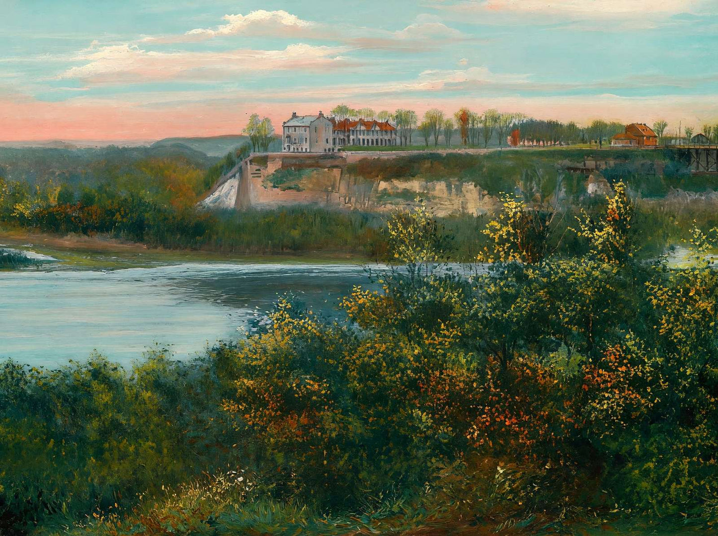Fort Snelling St Paul in 1906 Art Print (7 Sizes) - Reproduction