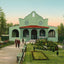 Forest Park Theatre Little Rock AR Vintage Print (7 Sizes) - Acid Free