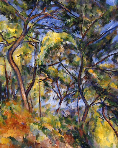 Forest (1894) painting print by Paul Cezanne (1894)