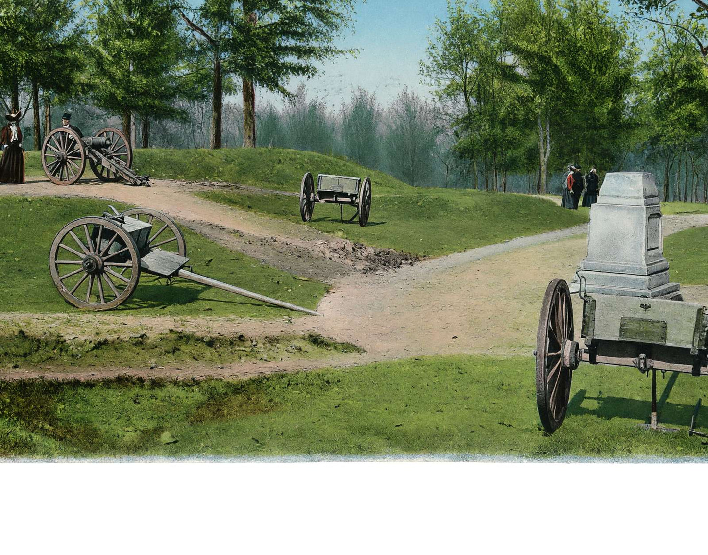 Fort Walker Grant Park Atlanta in 1906 Vintage Print (7 Sizes) - Reproduction
