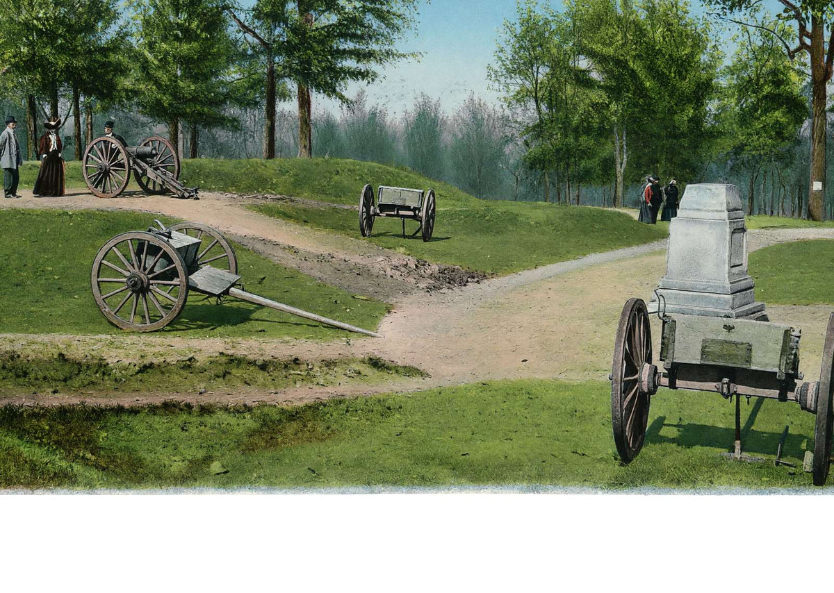 Fort Walker Grant Park Atlanta in 1906 Vintage Print (7 Sizes) - Reproduction