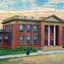 Carnegie Public Library Fort Worth in 1906 Art Print (7 Sizes) - Retouched