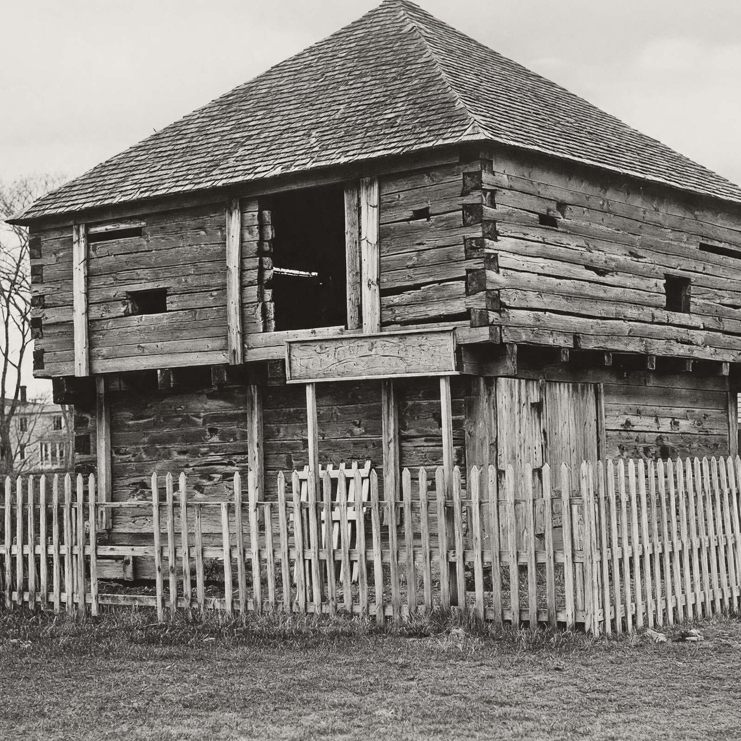 Fort Halifax Winslow Maine in 1905 Restored Photo Print (7 Sizes) - Restored