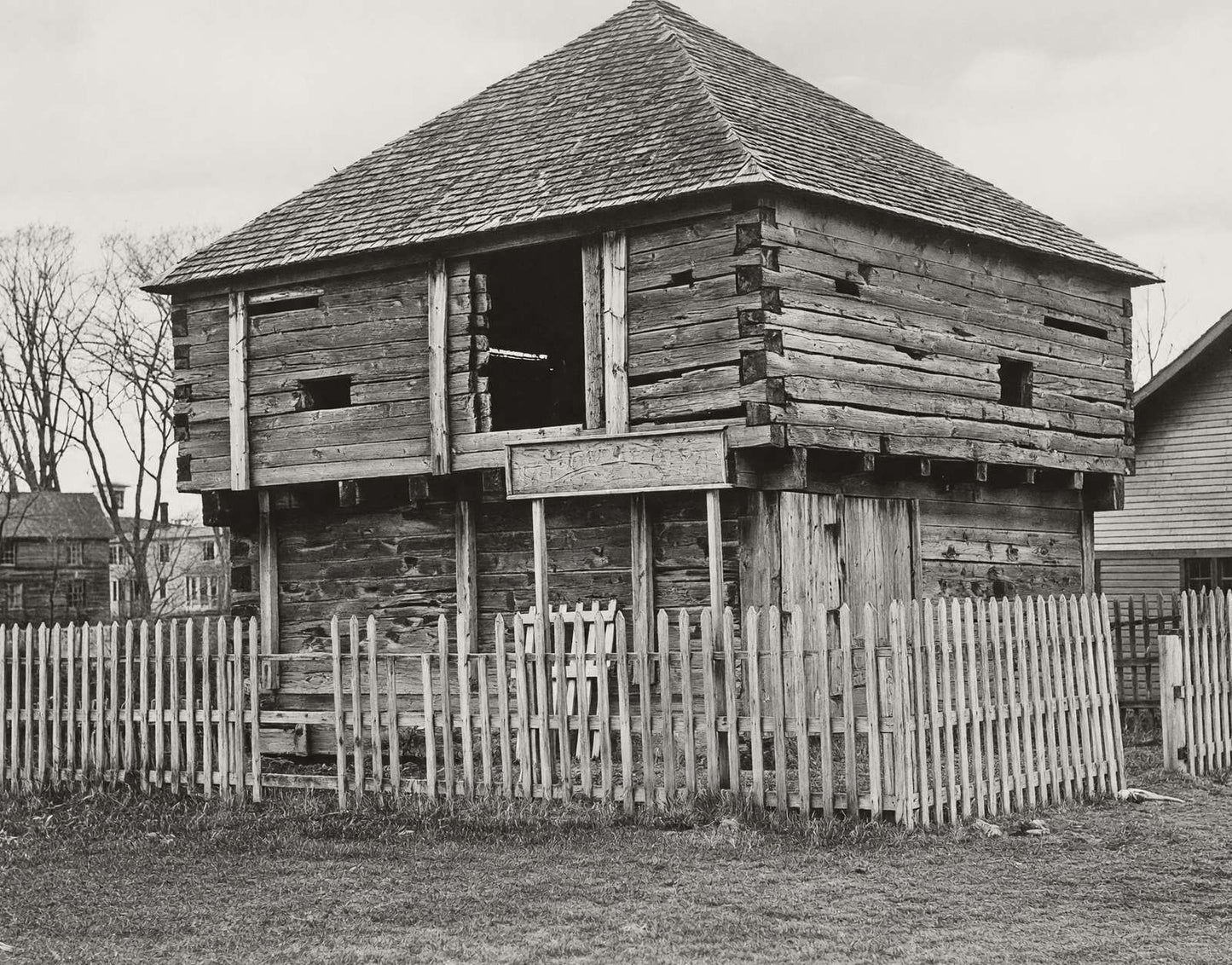 Fort Halifax Winslow Maine in 1905 Restored Photo Print (7 Sizes) - Restored