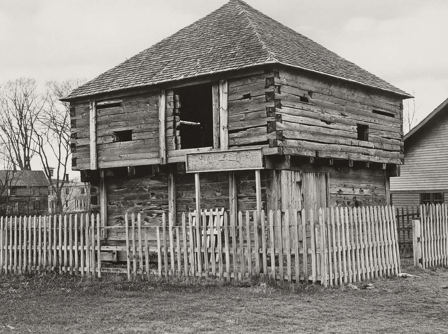 Fort Halifax Winslow Maine in 1905 Restored Photo Print (7 Sizes) - Restored