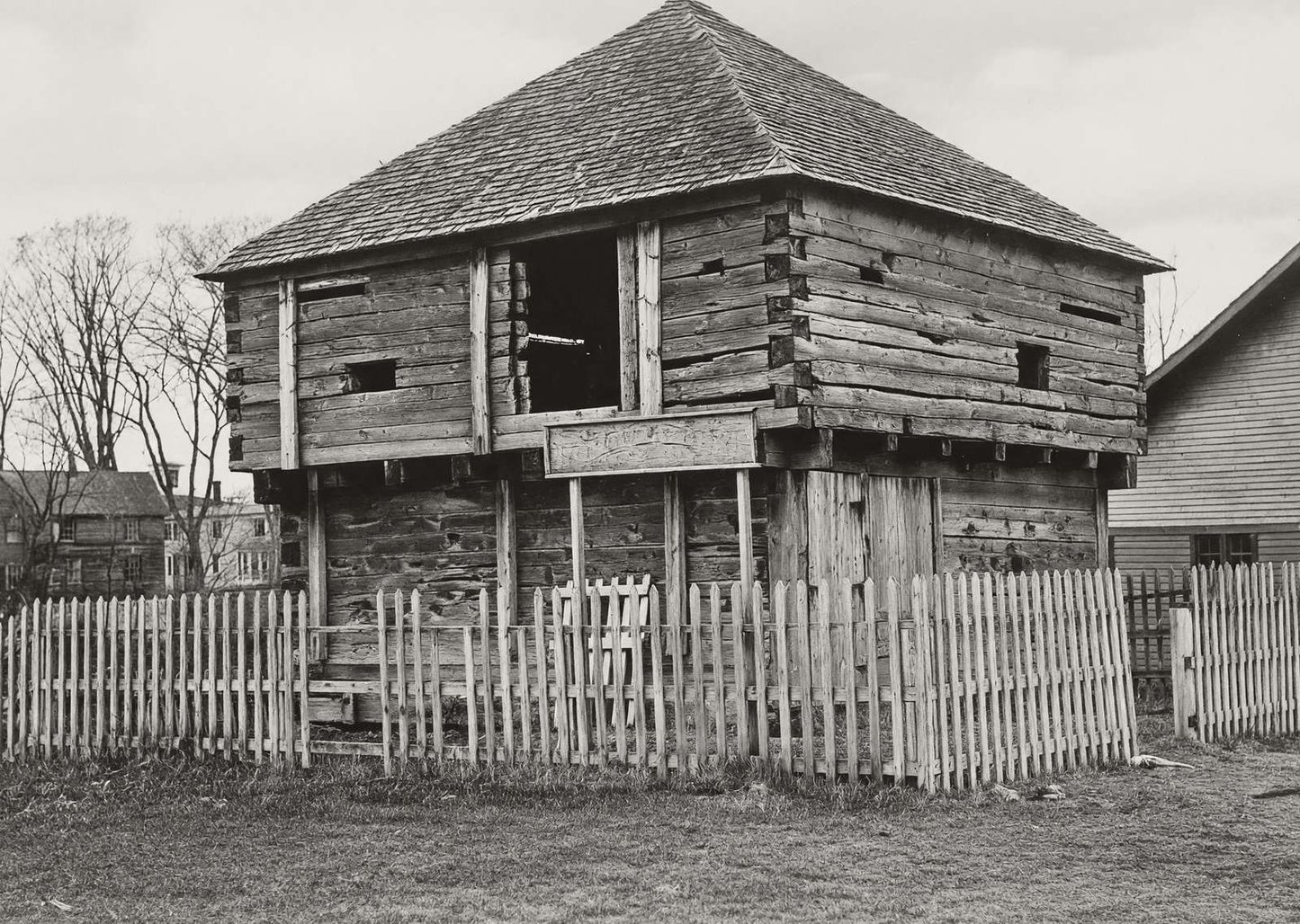Fort Halifax Winslow Maine in 1905 Restored Photo Print (7 Sizes) - Restored