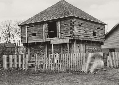 Fort Halifax Winslow Maine in 1905 Restored Photo Print (7 Sizes) - Restored