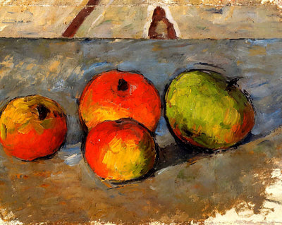 Four Apples art print by Paul Cezanne (1881)
