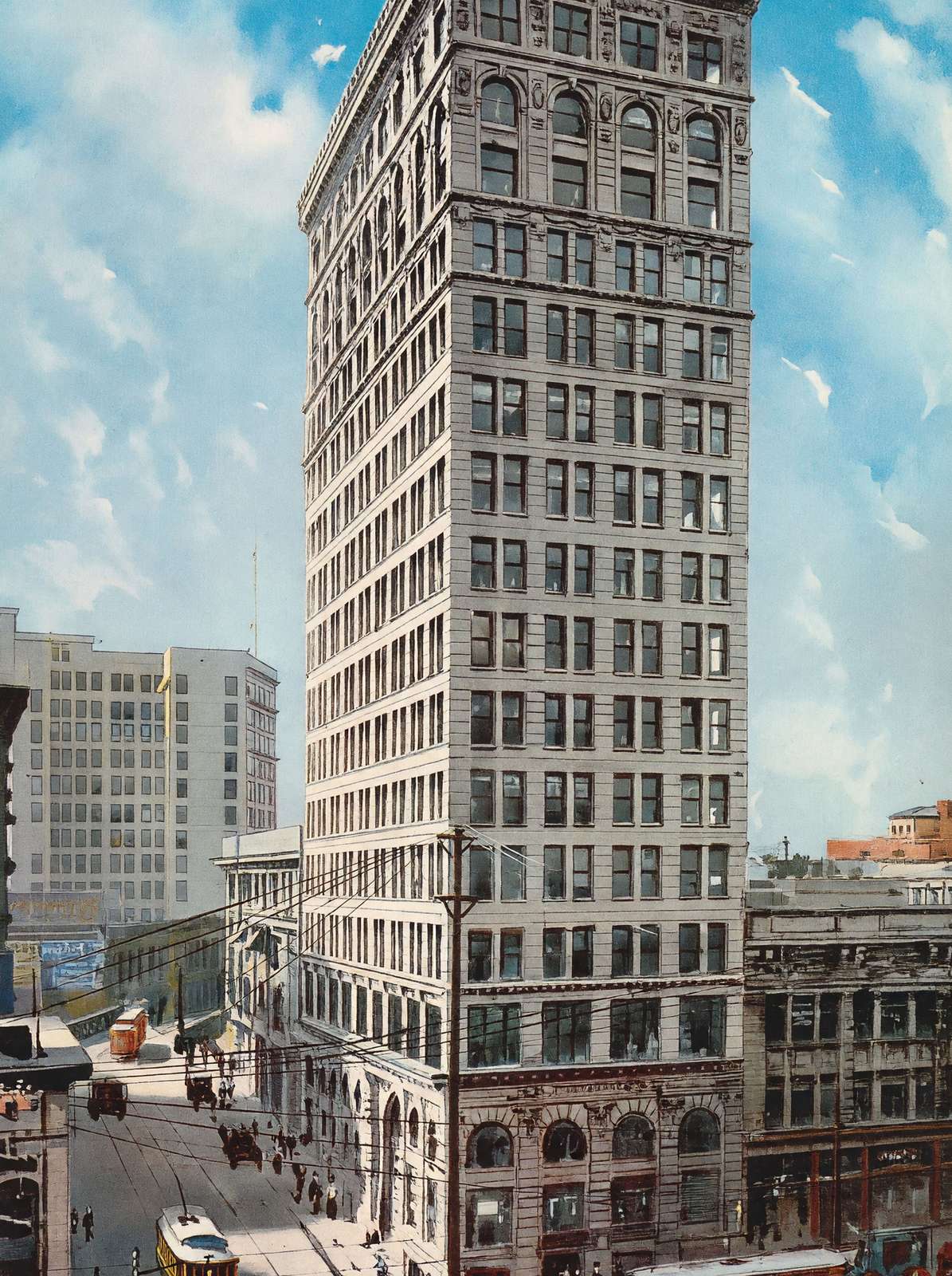 Fourth National Bank Atlanta Vintage Print (7 Sizes) - Enhanced