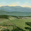 Franconia Range from Mount Agassiz NH in 1911 Vintage Print (7 Sizes)