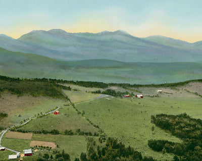 Franconia Range from Mount Agassiz