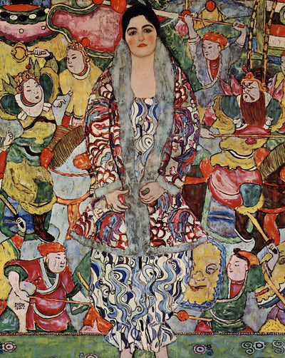 Fredericke Maria Beer painting by Gustav Klimt (1916)