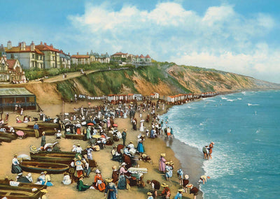 From the Pier Looking East Bournemouth in 1904 Vintage Print (7 Sizes)