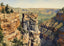 From Bissell's Point Grand Canyon in 1908 Painting Print (7 Sizes)