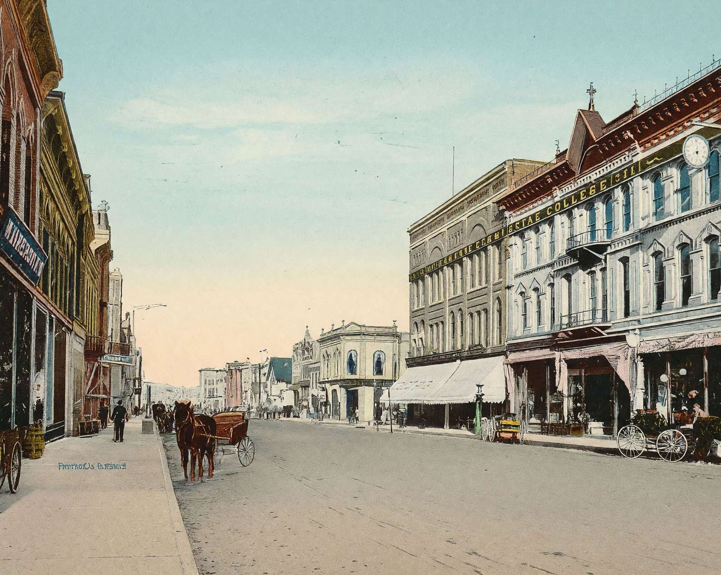 Front Street Looking North