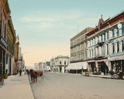 Front Street Looking North