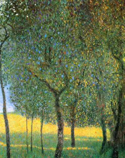 Fruit Trees fine art print by Gustav Klimt (1901)