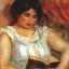 Gabrielle Reading 1906 Painting by Pierre-Auguste Renoir Art Print (6 Sizes)