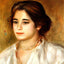 Gabrielle Wearing a Necklace 1906 by Pierre-Auguste Renoir Art Print (6 Sizes)
