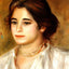 Gabrielle Wearing a Necklace 1906 by Pierre-Auguste Renoir Art Print (6 Sizes)