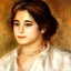 Gabrielle Wearing a Necklace 1906 by Pierre-Auguste Renoir Art Print (6 Sizes)