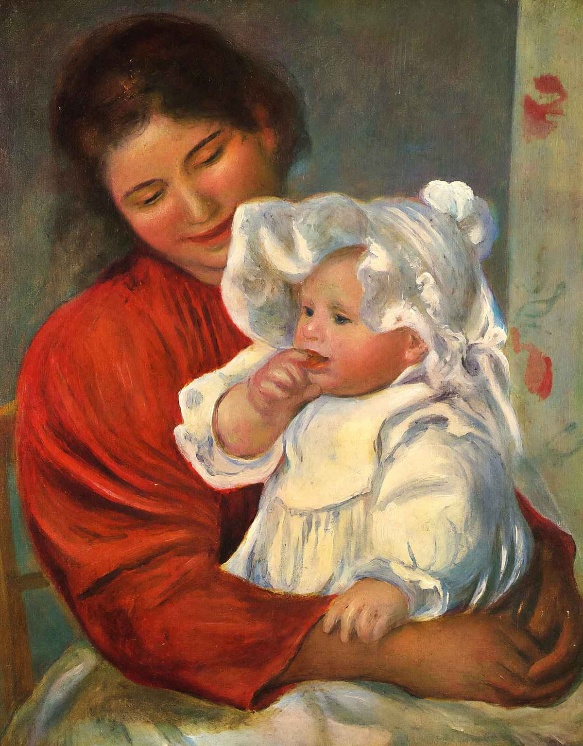Gabrielle and Jean Art Print 1895 Painting by Pierre-Auguste Renoir (6 Sizes)