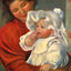 Gabrielle and Jean Art Print 1895 Painting by Pierre-Auguste Renoir (6 Sizes)