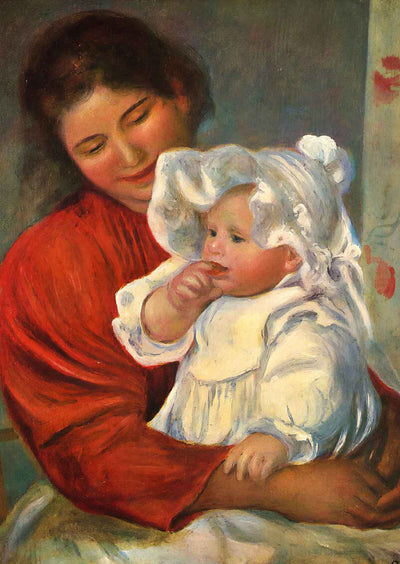 Gabrielle and Jean Art Print 1895 Painting by Pierre-Auguste Renoir (6 Sizes)
