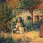 Garden Scene in Brittany Art Print 1886 by Pierre-Auguste Renoir (6 Sizes)