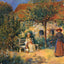 Garden Scene in Brittany painting by Pierre-Auguste Renoir (1886)