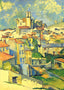 Gardanne 1886 Painting by Paul Cezanne Art Print (6 Sizes) - High Quality