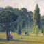 Gardens at Kew, Sunset Fine Art Print 1892 by Camille Pissarro (6 Sizes)