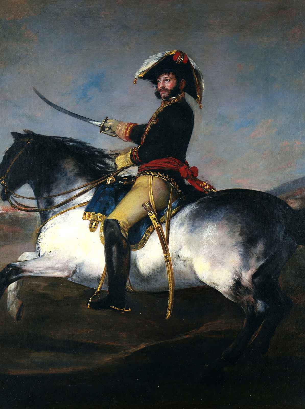 General Jose De Palafox 1814 Painting by Francisco Goya Fine Art Print (6 Sizes)