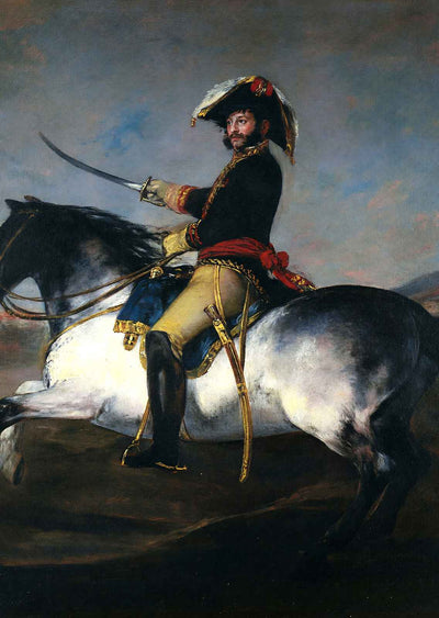 General Jose De Palafox 1814 Painting by Francisco Goya Fine Art Print (6 Sizes)