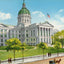 Georgia State Capitol Atlanta in 1906 Vintage Print (7 Sizes) - Restored