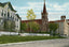 German Catholic Buildings Mankato MN in 1906 Vintage Print (7 Sizes)