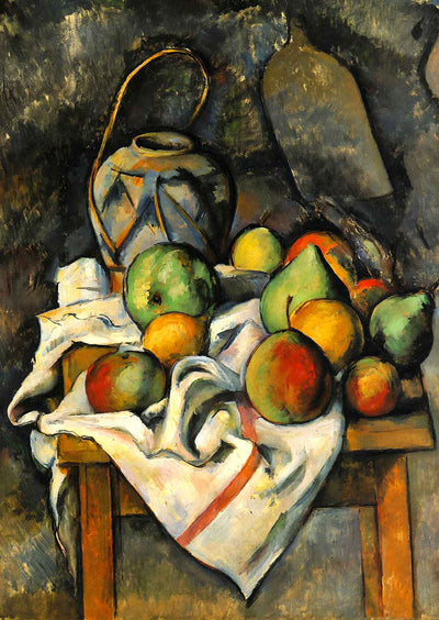 Ginger Jar 1895 Painting by Paul Cezanne Art Print (6 Sizes) - Archival Paper