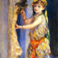 Girl with Falcon 1882 Painting by Pierre-Auguste Renoir Fine Art Print (6 Sizes)