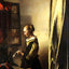 Girl Reading a Letter at an Open Window 1657 by Vermeer Art Print (6 Sizes)