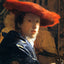 Girl with the Red Hat art print by Johannes Vermeer (1667)