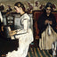 Girl at the Piano (Overture to Tannhauser) 1869 by Cezanne Art Print (6 Sizes)